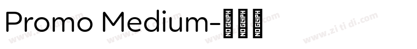Promo Medium字体转换